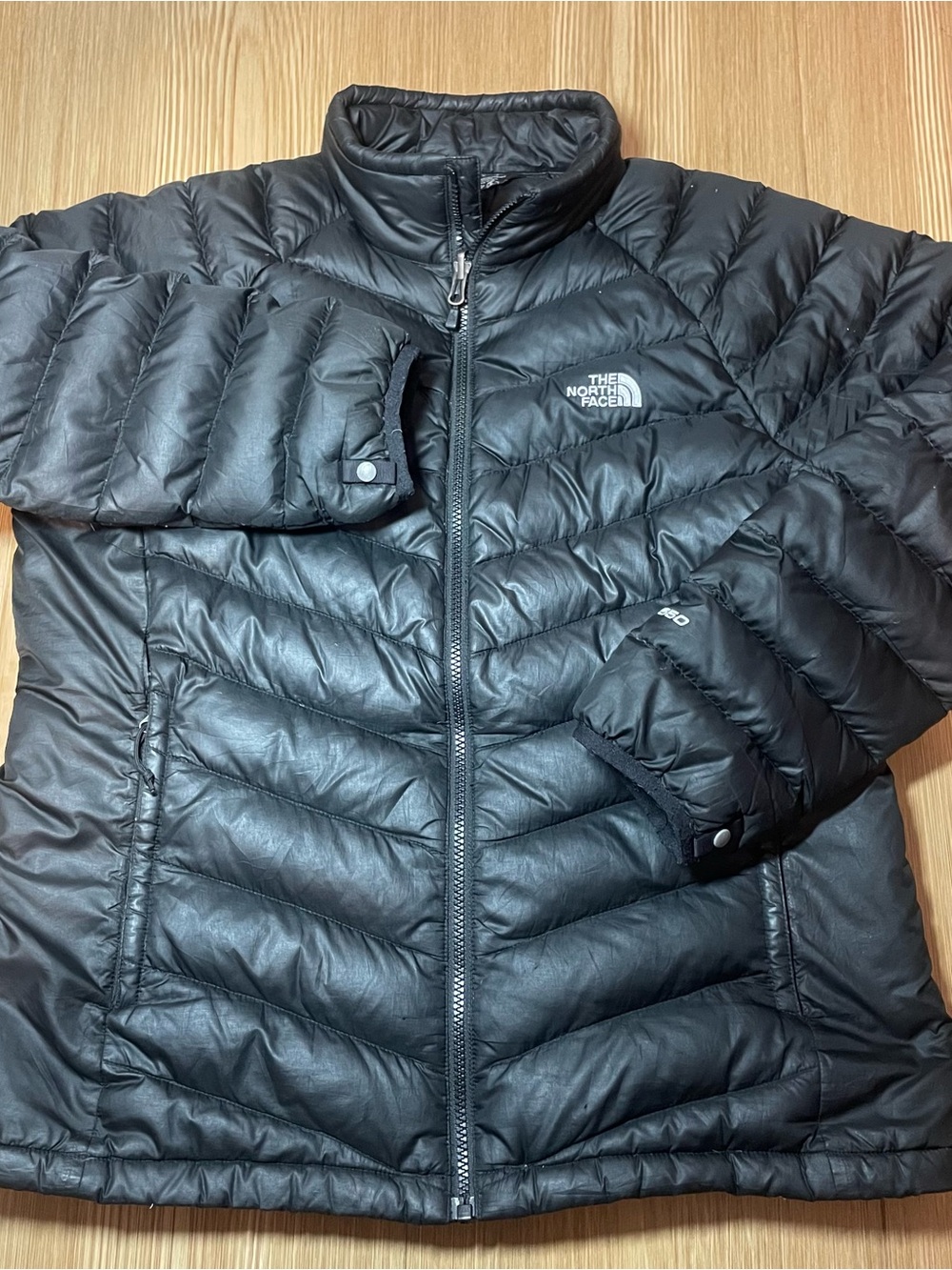 he North Face Women's Aconcagua 550 Down Puffer Jacket Black Size Large